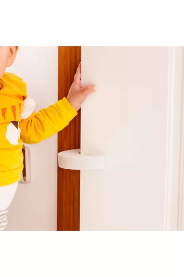 4 Adet Sünger Kapı Durdurucu Bebek Güvenliği koruyucu