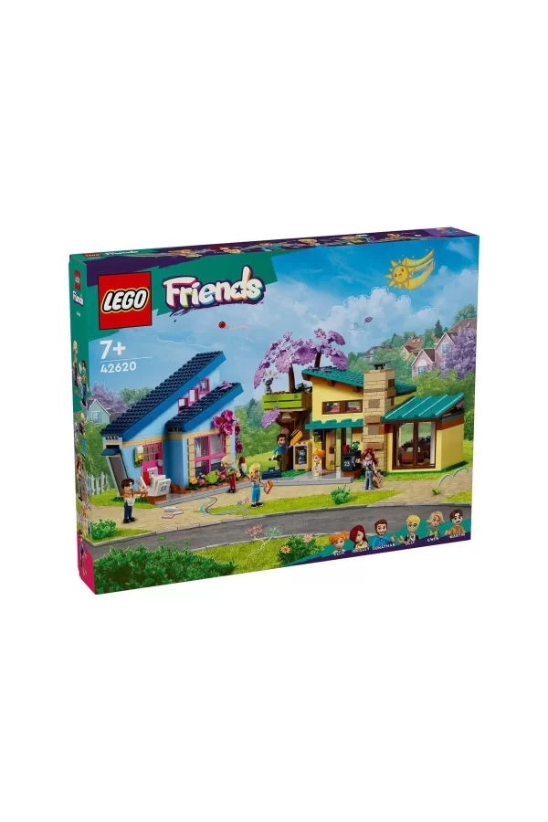 42620 Lego® Friends Olly Ve Paisleynin Aile Evleri 1126 Parça +7 Yaş