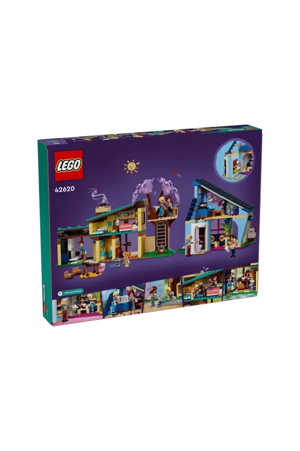42620 Lego® Friends Olly Ve Paisleynin Aile Evleri 1126 Parça +7 Yaş