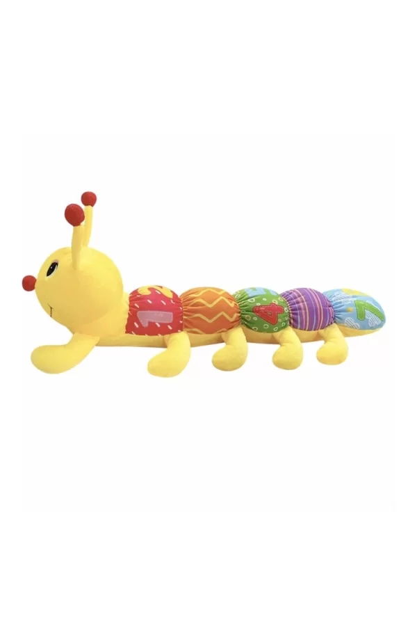 4314 Desenli Peluş Tırtıl 50 Cm -selay Oyuncak