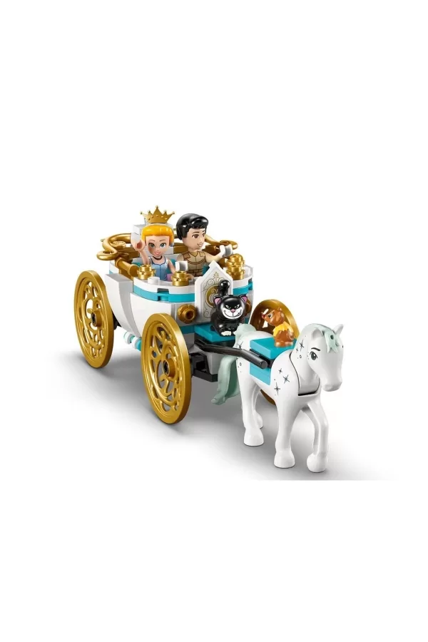 43275 Lego Disney Prensesi Sindirellanın Şatosu Ve At Taşıyıcı 596 Parça +6 Yaş