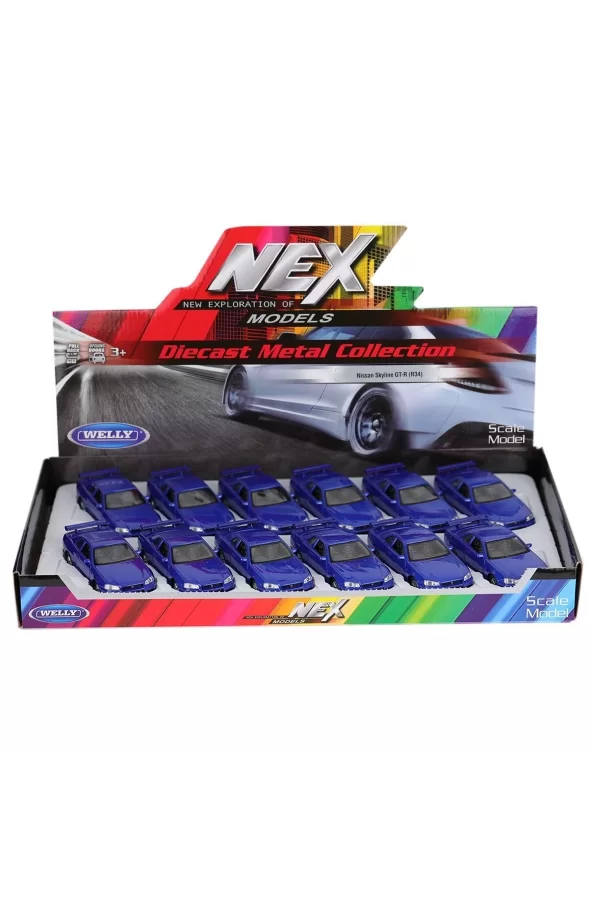 43798 Welly Çek Bırak Nissan Skyline -karsan Oyuncak