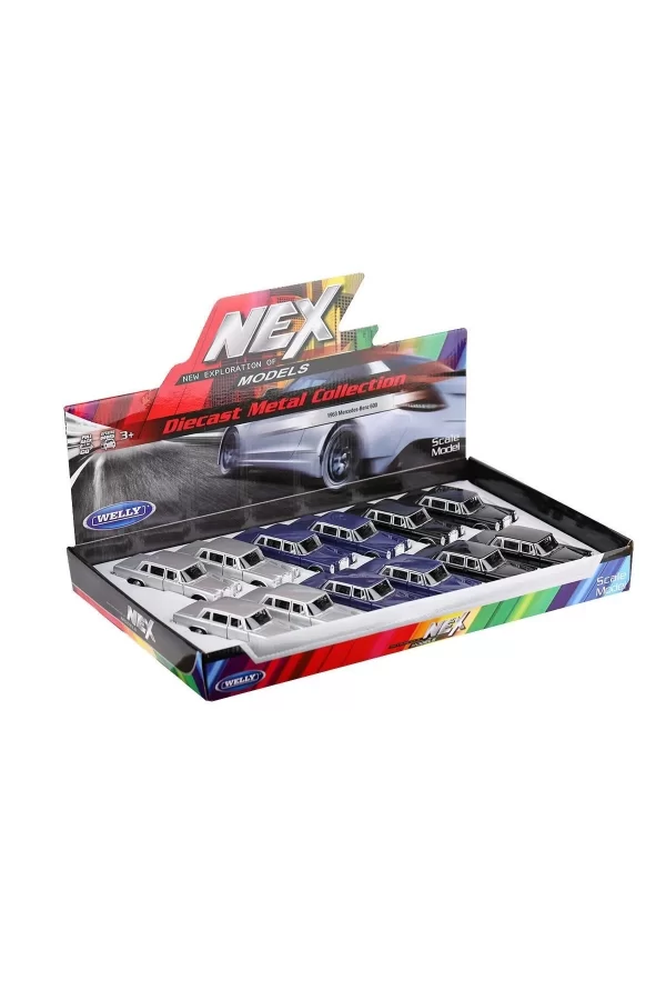 43834 Welly Mercedes Benz 1:32  Çek Bırak Model Arabalar -karsan Oyuncak