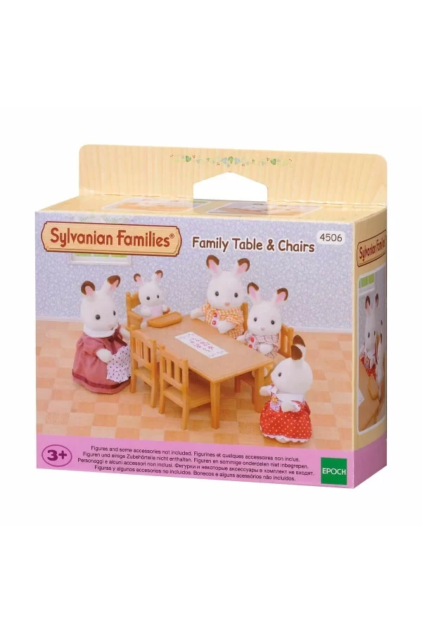 4506 Sylvanian Families Yemek Masası Seti - Figürler Ayrı Satılır +3 Yaş