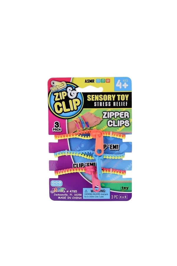 4785 Zıp Clip Zipper Clips 3lü -sunman