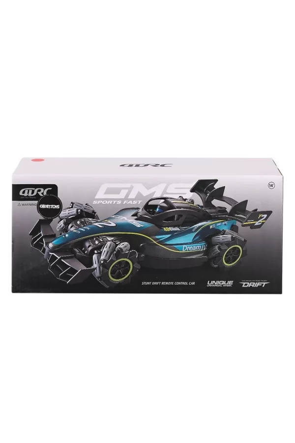 4d-y Kumandalı 1:12 Drift Atan  Formula Arabası