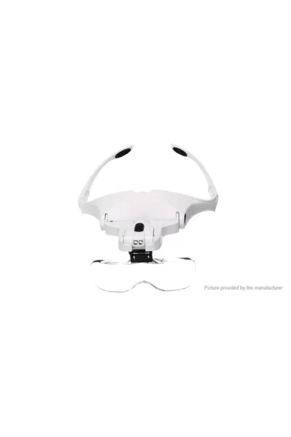 5 Lens 1.0x3.5x, 2led Işıklı  Ile Ayarlanabilir Gözlük Büyüteç9892b2