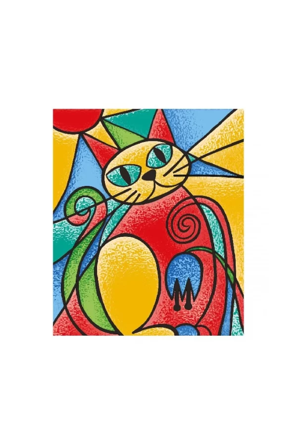 5001 Kumtoys Cam Vitray - Glass Painting / +6 Yaş