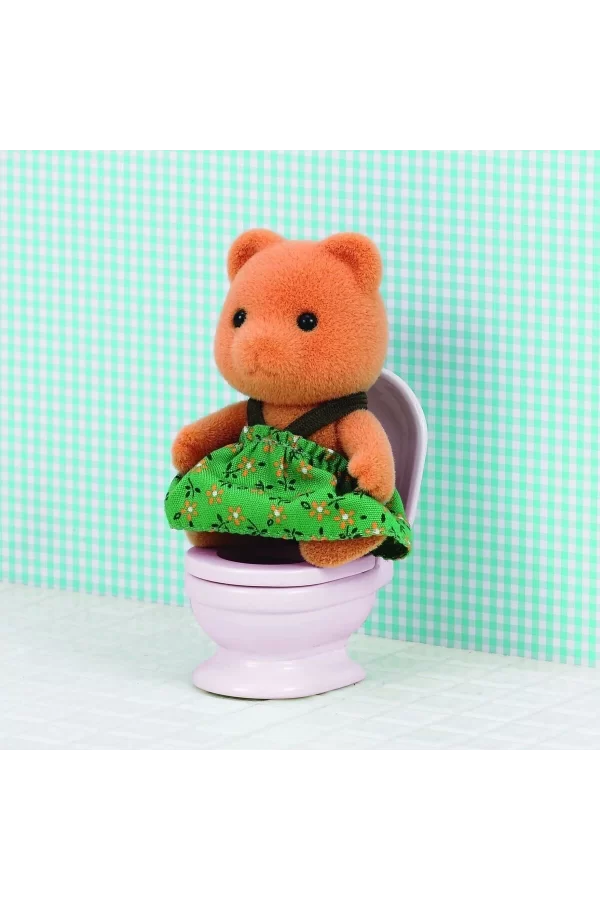 5148 Sylvanian Families Banyo Ve Tuvalet Seti (figürler Dahil Değildir) +3 Yaş