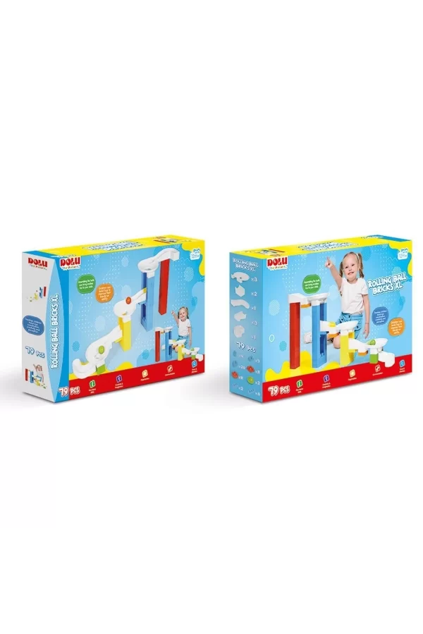 5164 Eğitici Top Yuvarlama Blokları Xl -dolu Oyuncak