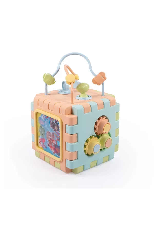 5192 Eğitici Küp Ve Puzzle 2ın1 -dolu Oyuncak
