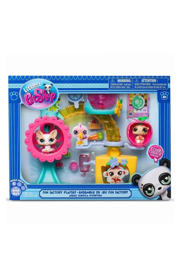 5196 Littlest Pet Shop Minişler Eğlence Fabrikası Oyun Seti S1 -sunman