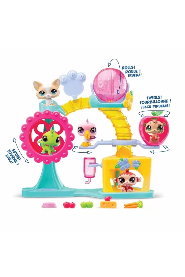 5196 Littlest Pet Shop Minişler Eğlence Fabrikası Oyun Seti S1 -sunman