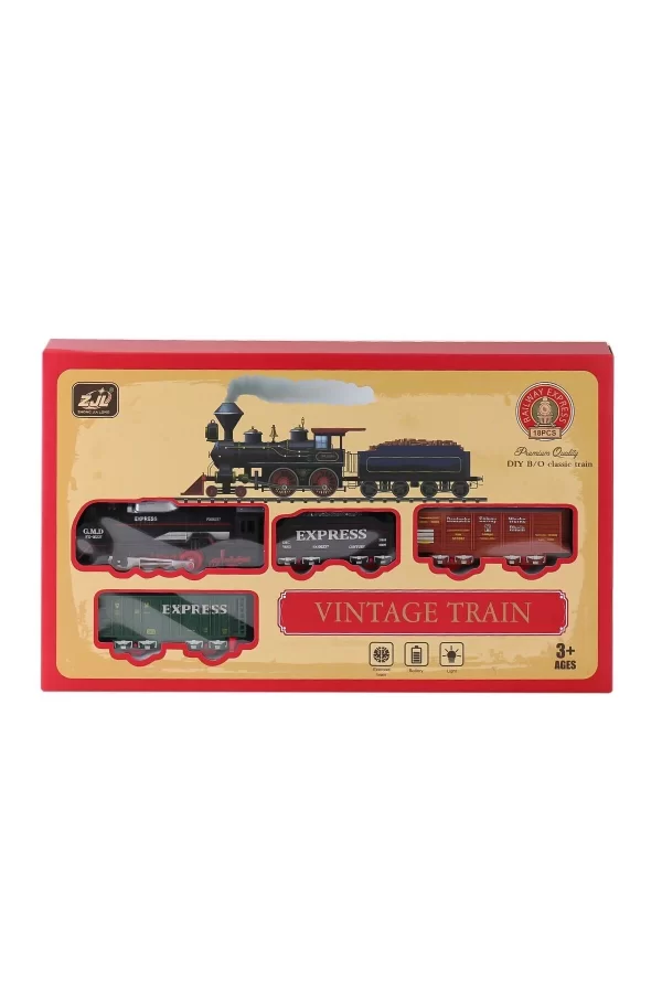 5299-69 Işıklı Tren 18 Parça