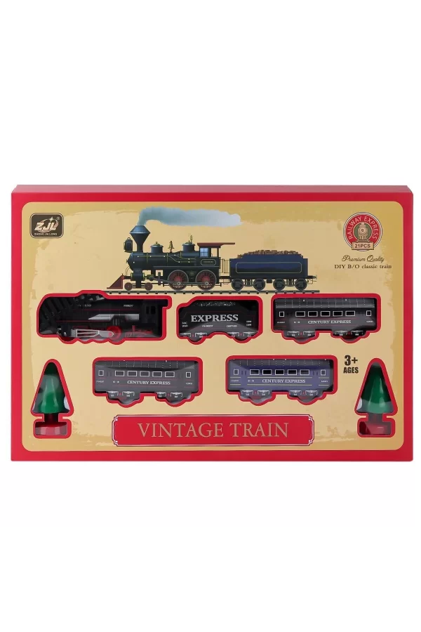 5299-72 Işıklı Tren 21 Parça
