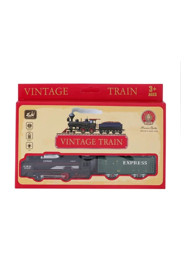 5299-78 Kutulu 12 Parça Pilli Tren