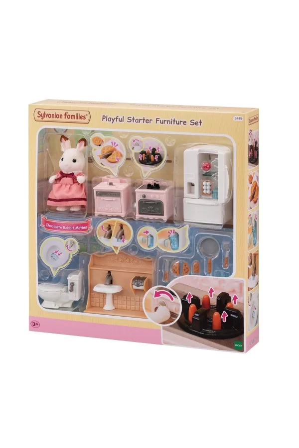 5449 Sylvanian Families Mobilya Seti -figürler Dahil Değil +3 Yaş