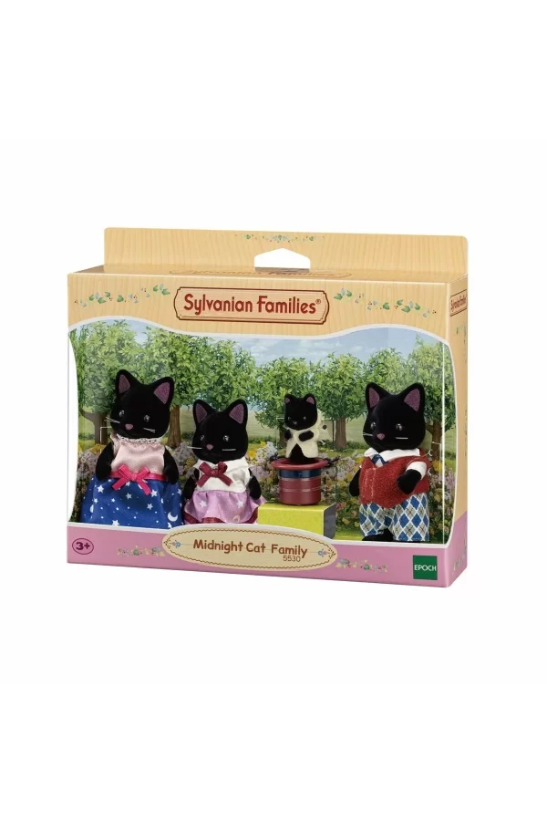 5530 Sylvanian Families Kara Kedi Ailesi +3 Yaş
