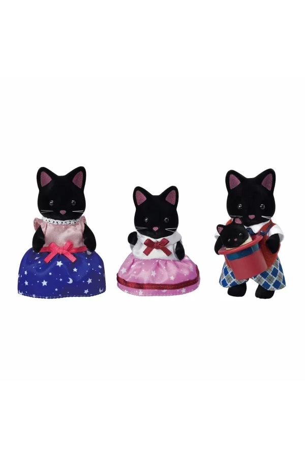 5530 Sylvanian Families Kara Kedi Ailesi +3 Yaş
