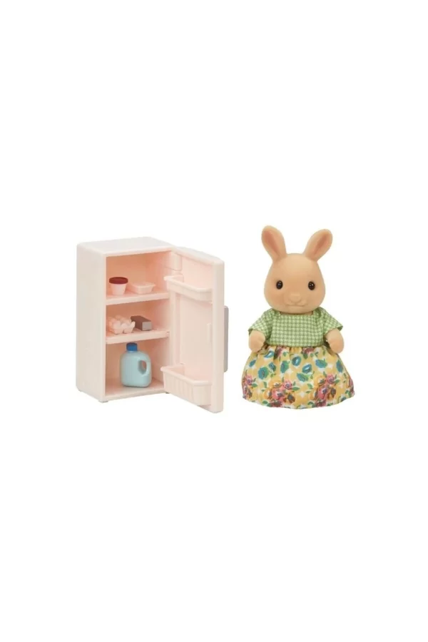 5548 Sylvanian Families Sunny Tavşan Anne Ve Buzdolabı Seti +3 Yaş
