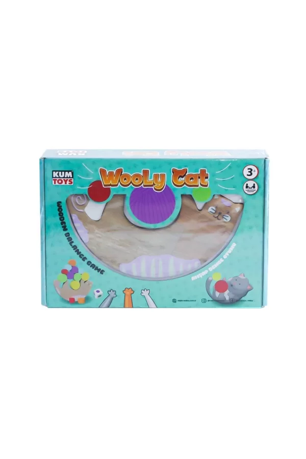 5672 Wooly Cat Kedi Oyunu -kumtoys