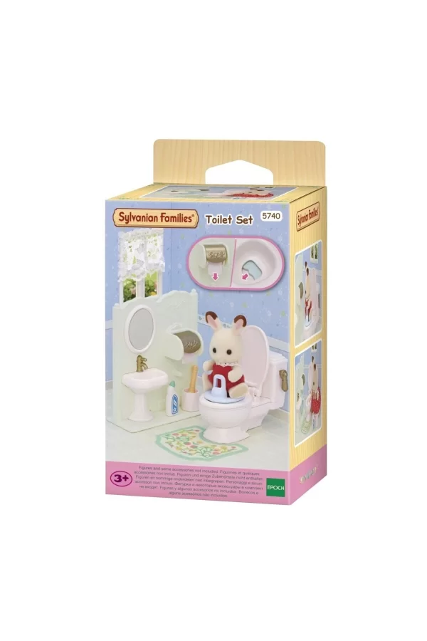 5740 Sylvanian Families Tuvalet Seti (figürler Dahil Değildir) +3 Yaş