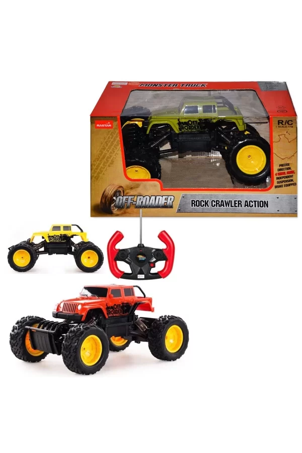 59100 1:18 Rock Crawler Uzaktan Kumandalı Aksiyon Aracı