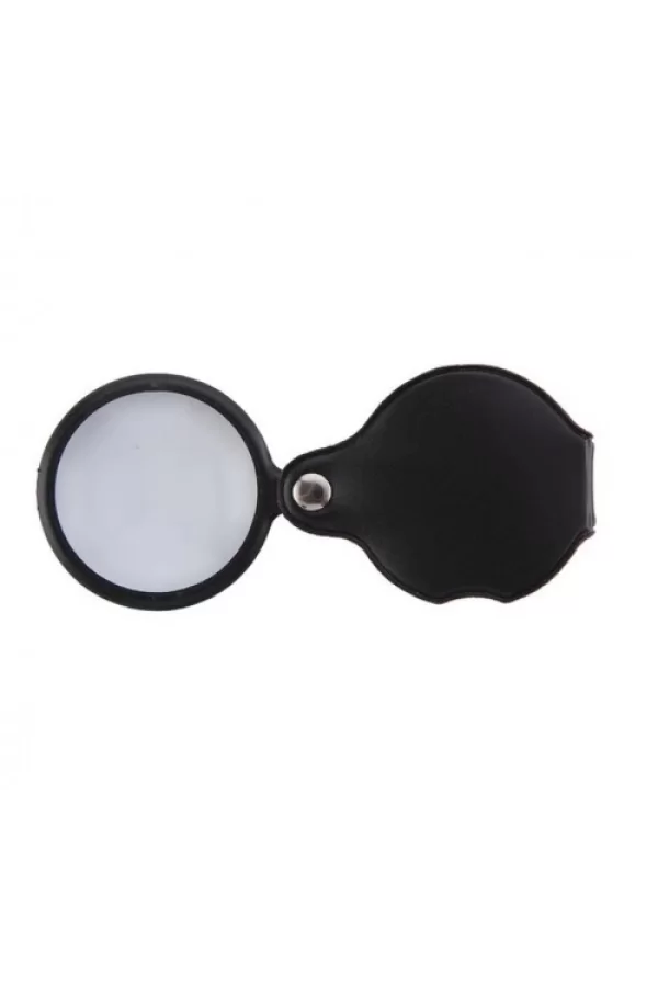 5x50mmmini Büyüteç,cepte Taşınan,optik Lens Katlanabilir Deri Kaplamaxx1051
