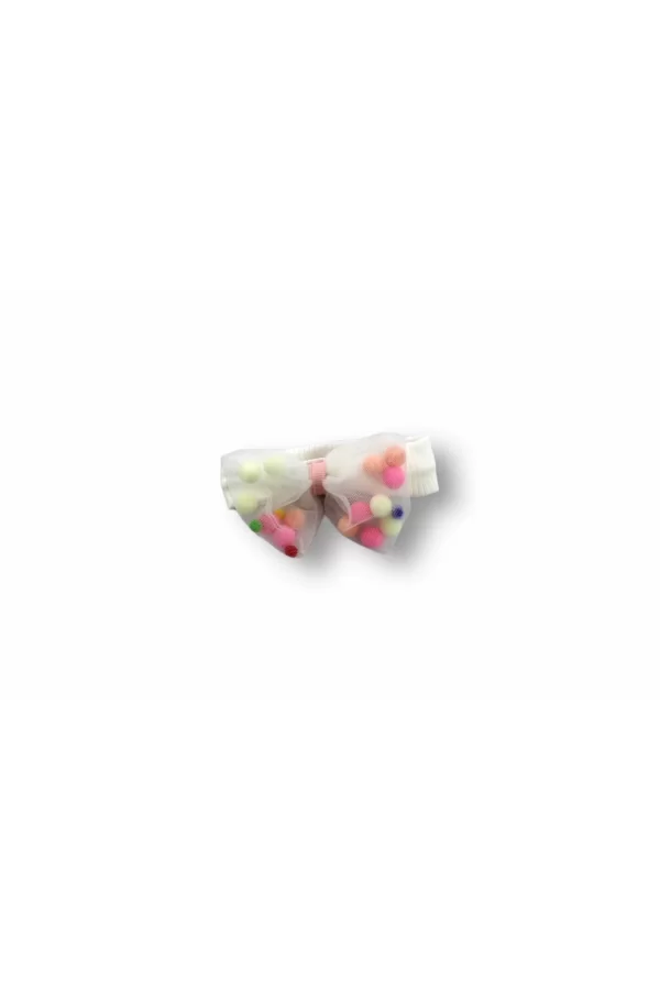 Luz&Pos 6-9 9-12 12-18 Ay Çiçek Nakışlı Roman Şalvar Bandanalı Kısa Kollu Sweat 3lü Kız Bebek Takımı Pudra