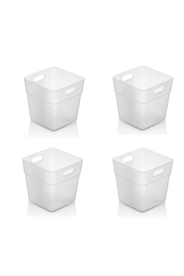 6 Lı Buzdolabı İçi Mini Düzenleyici Kutu Organizer - Buzdolabı Kapak Düzenleyici