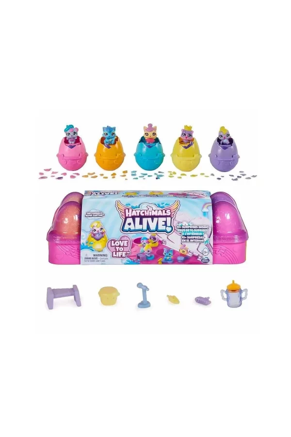 6071092 Hatchimals Alive 6lı Mini Sürpriz