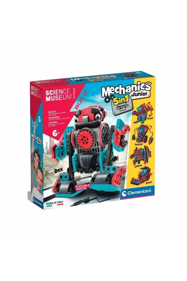 61360tr Mechanics Junior Hareketli Robotlar 5in1 +6 Yaş