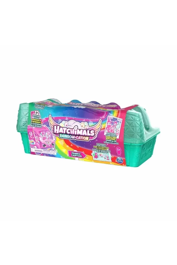 64445 Hatchimals Lama Ailesi Yumurta Kartonu