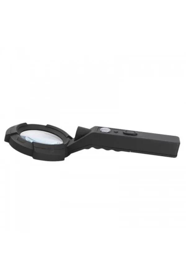 7 Led Aydınlatma,fener,pusula,4x Büyütme Okuma Büyüteç  Th600557