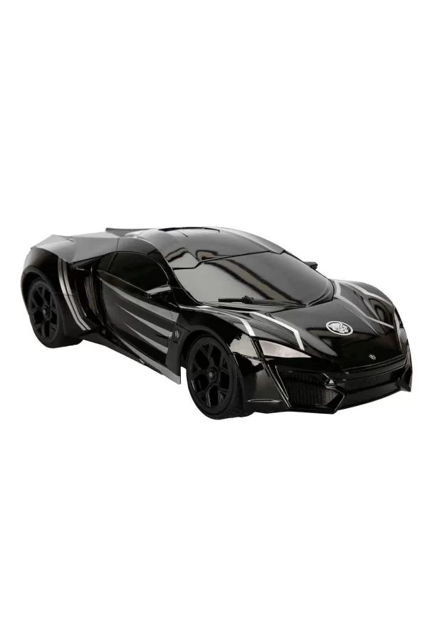 7037 Kumandalı 1:16 Avengers Black Panther Lykan Hypersport Araba