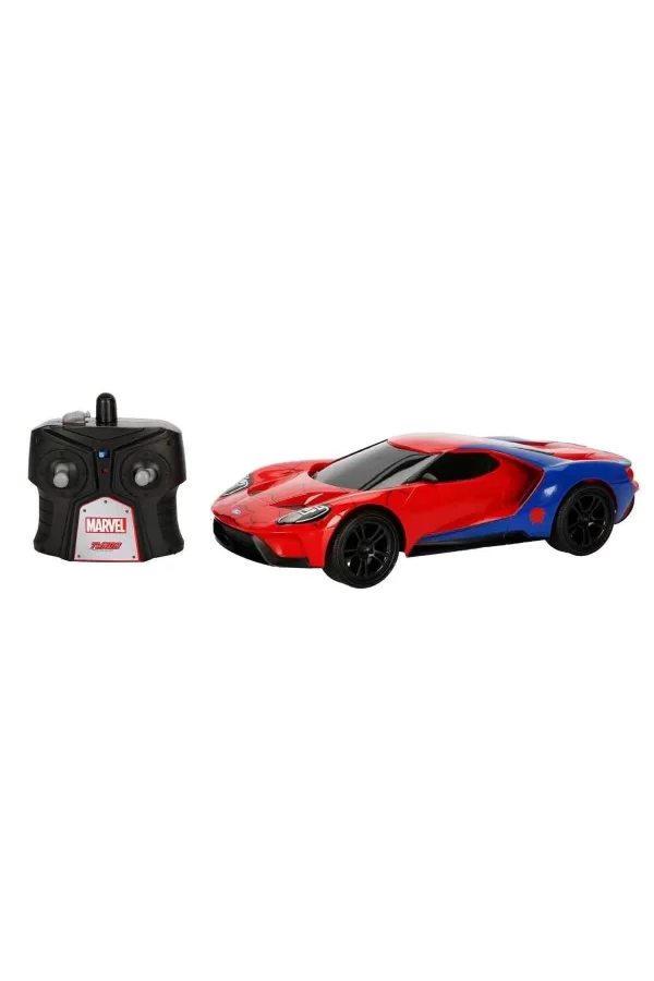 7038 1:16 Marvel Spiderman 2017 Ford Gt Usb Şarjlı Uzaktan Kumandalı Araba
