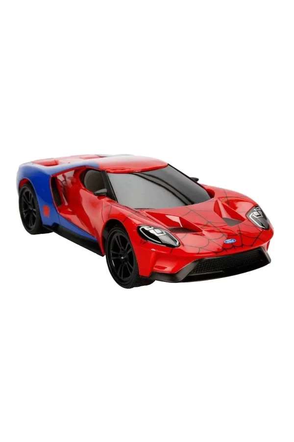 7038 1:16 Marvel Spiderman 2017 Ford Gt Usb Şarjlı Uzaktan Kumandalı Araba