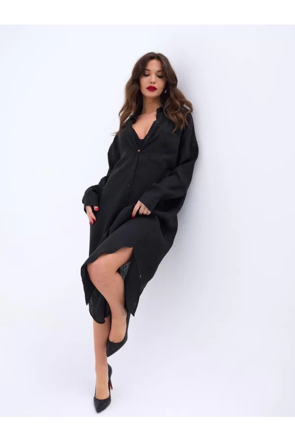 7120 ELBİSE-SİYAH