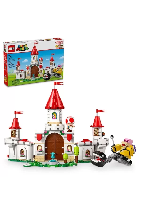71435 Lego Super Mario Peachin Kalesinde Roy İle Savaş 738 Parça +7 Yaş
