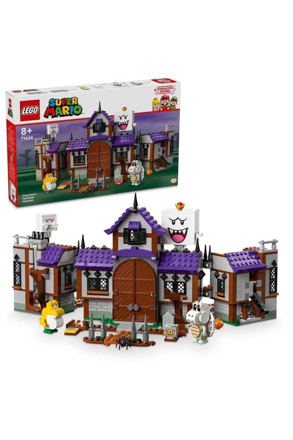 71436 Lego Super Mario King Boonun Perili Köşkü 932 Parça +8 Yaş