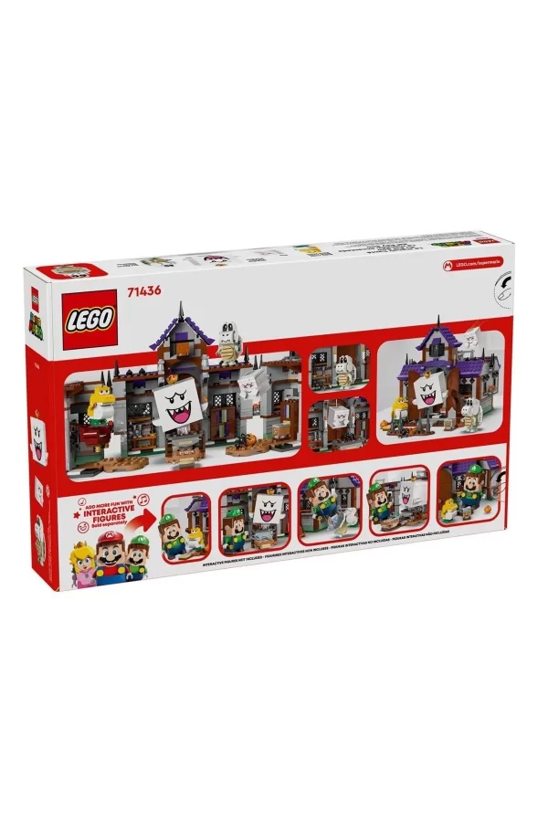 71436 Lego Super Mario King Boonun Perili Köşkü 932 Parça +8 Yaş
