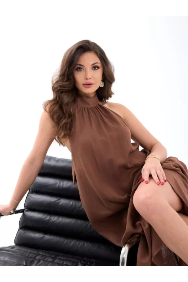 7145 ELBİSE-KAHVE