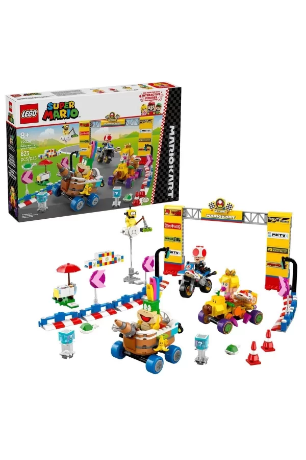 72036 Lego Super Mario - Baby Peach Ve Grand Prix Seti 823 Parça +8 Yaş