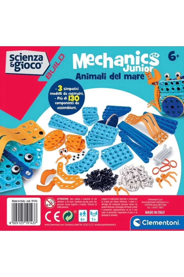 75059tr Mechanics Junior - Deniz Hayvanları +6 Yaş