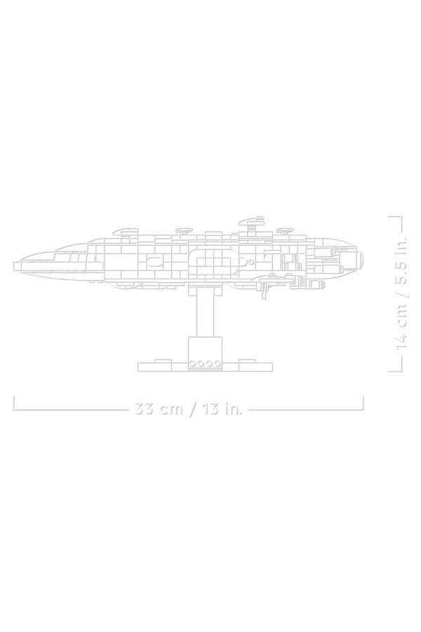 75405 Lego Star Wars - Home One Starcruiser 559 Parça +18 Yaş