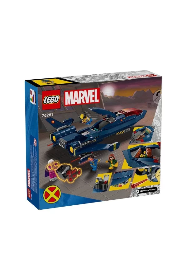 76281 Lego Marvel X-men X-jet 359 Parça +8 Yaş