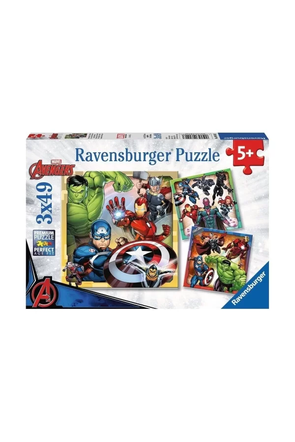 80403 Marvel Avengers 3x49 Parça Ravensburger Puzzle