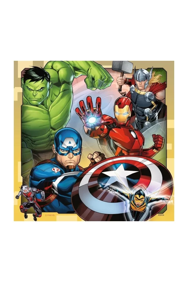 80403 Marvel Avengers 3x49 Parça Ravensburger Puzzle