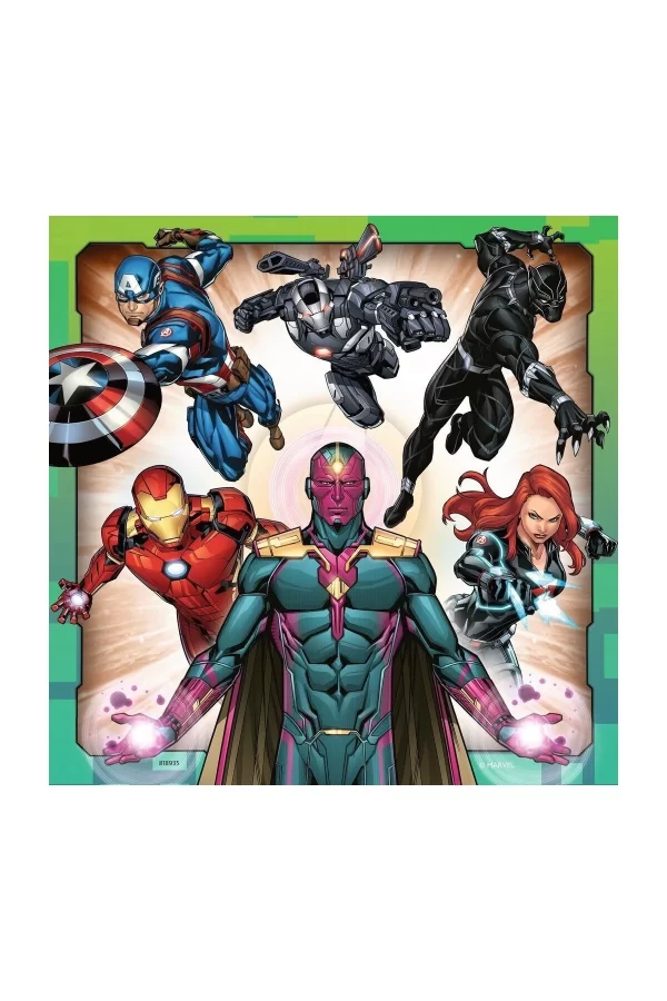 80403 Marvel Avengers 3x49 Parça Ravensburger Puzzle