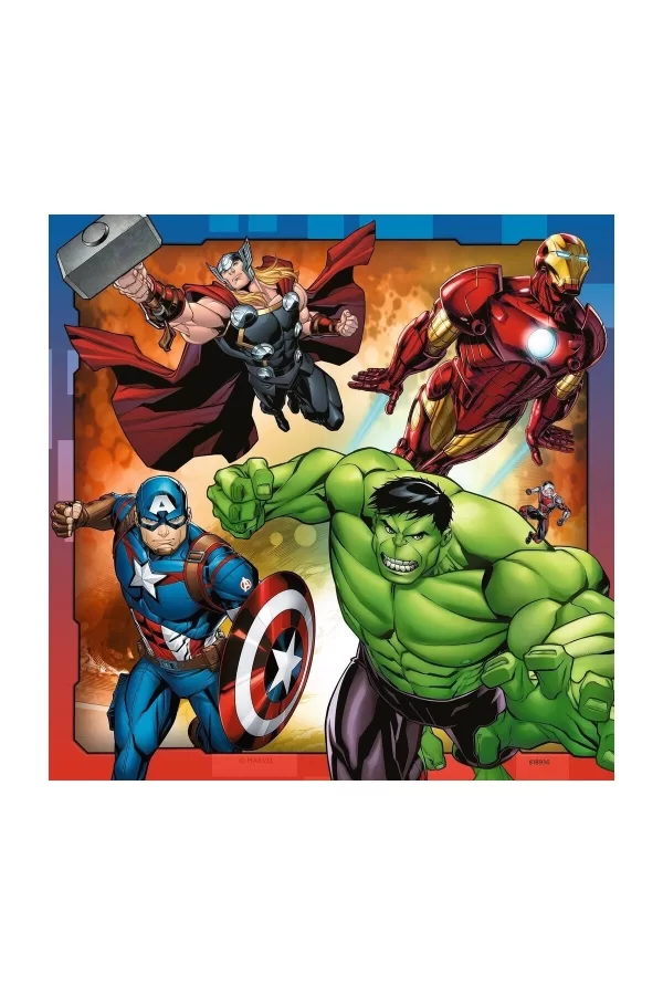 80403 Marvel Avengers 3x49 Parça Ravensburger Puzzle